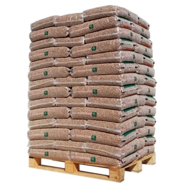 Pellet Energetici Naturali – Pallet da 70 sacchi da 15 kg